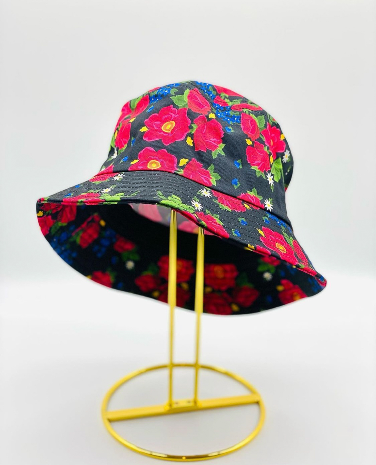 floral bucket hat